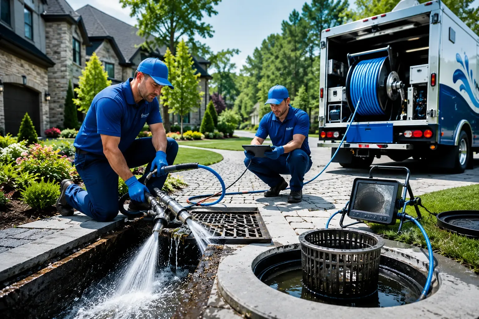 Local outdoor drain cleaning professionals in Pellston, MI